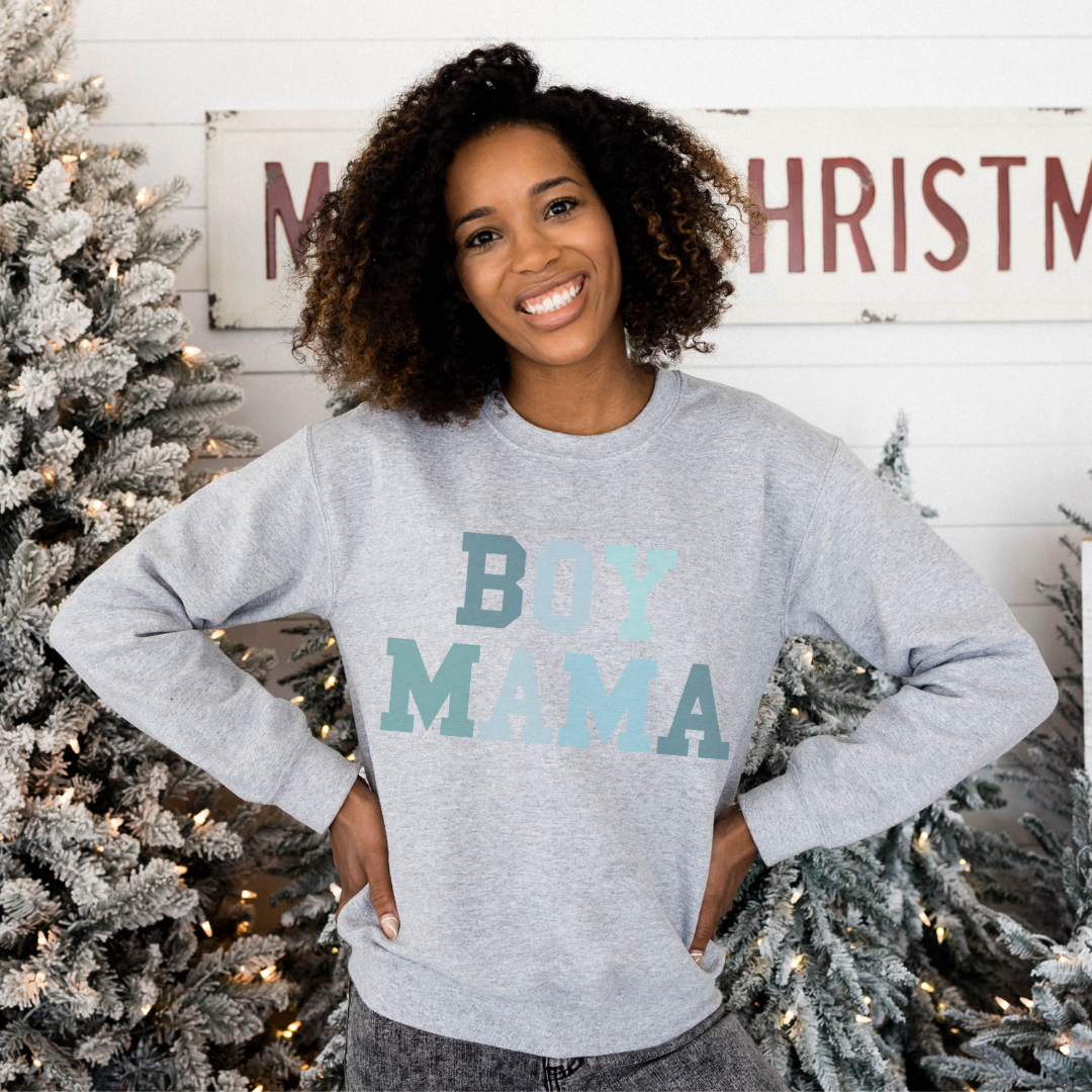 Grey mama deals sweatshirt