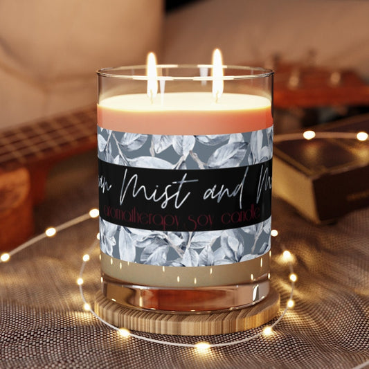 Fall Candle, Ocean Mist and Moss Scented Candle, 11 oz Candle, Winter Candle, Fall Decor, Autumn Candle, Housewarming Gift, Dye Free