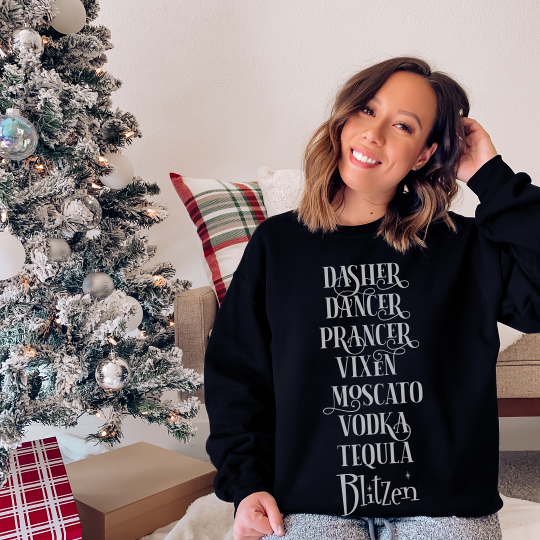 Boozy Reindeers Sweatshirt