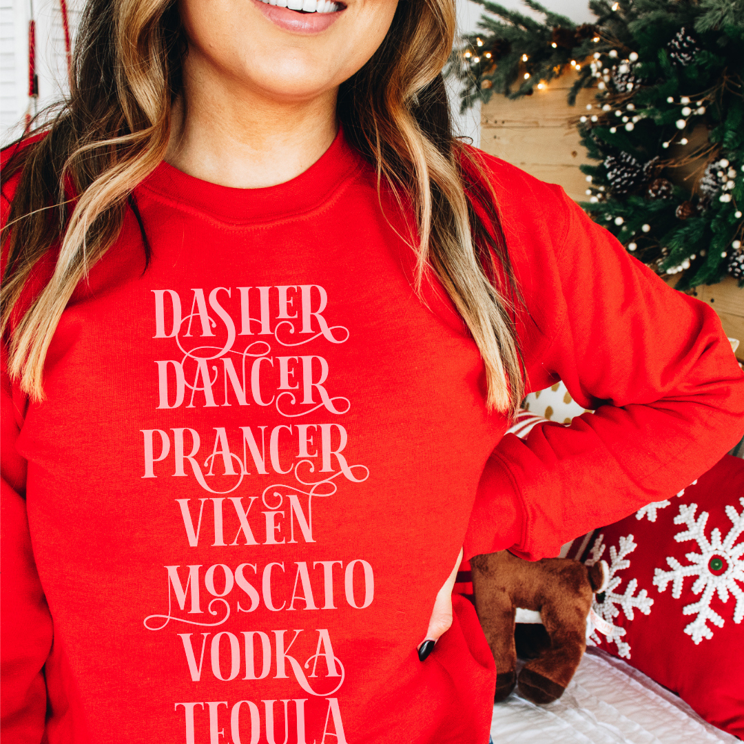 Boozy Reindeers Sweatshirt