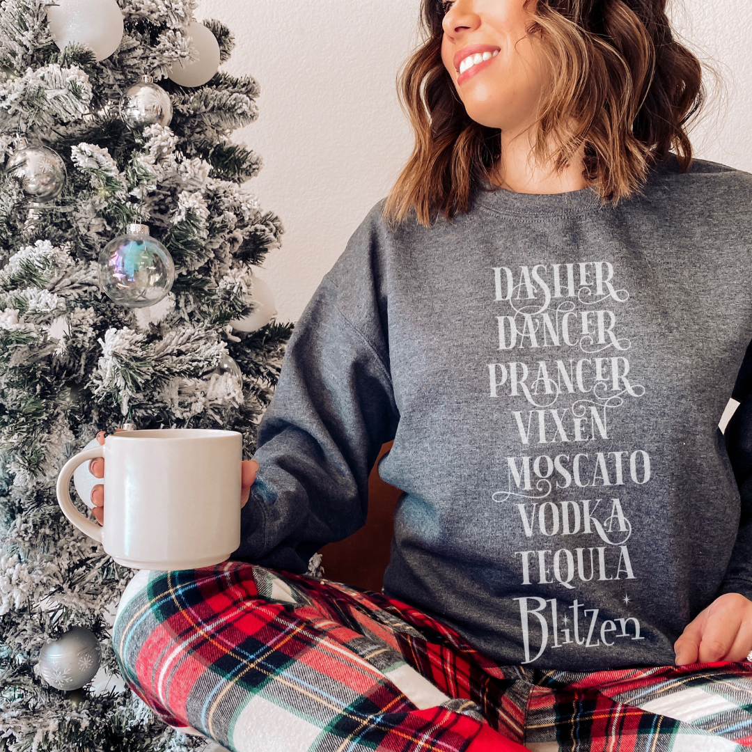 Boozy Reindeers Sweatshirt