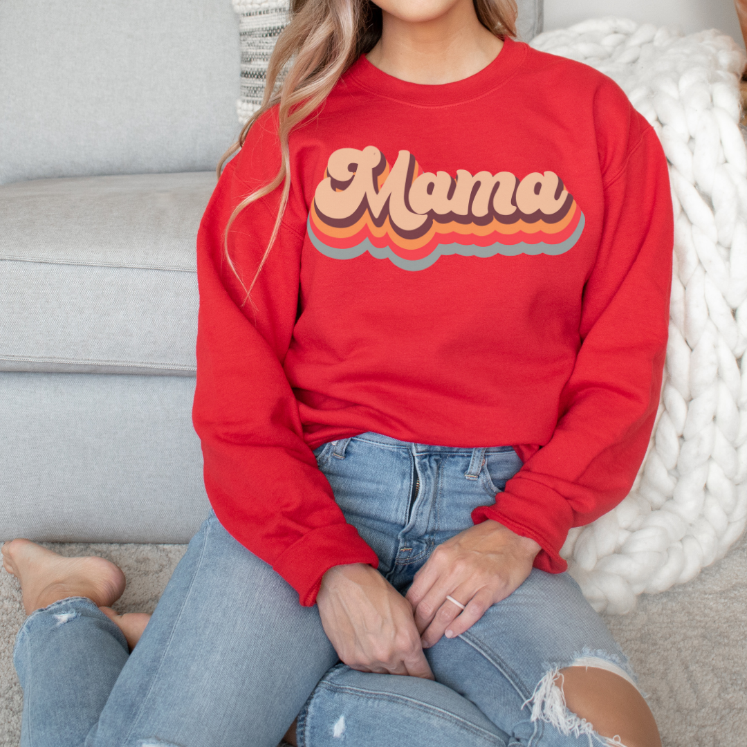 Retro Mama Sweatshirt